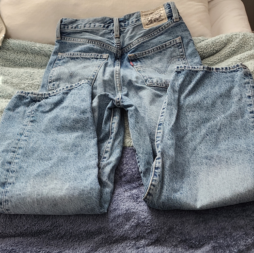 Levi's Ribcage Straight leg Jeans